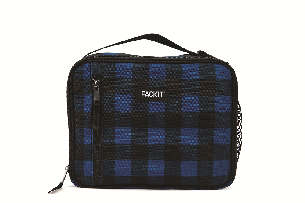 PackIt Classic Lunch Box Ice Pack Navy Buffalo