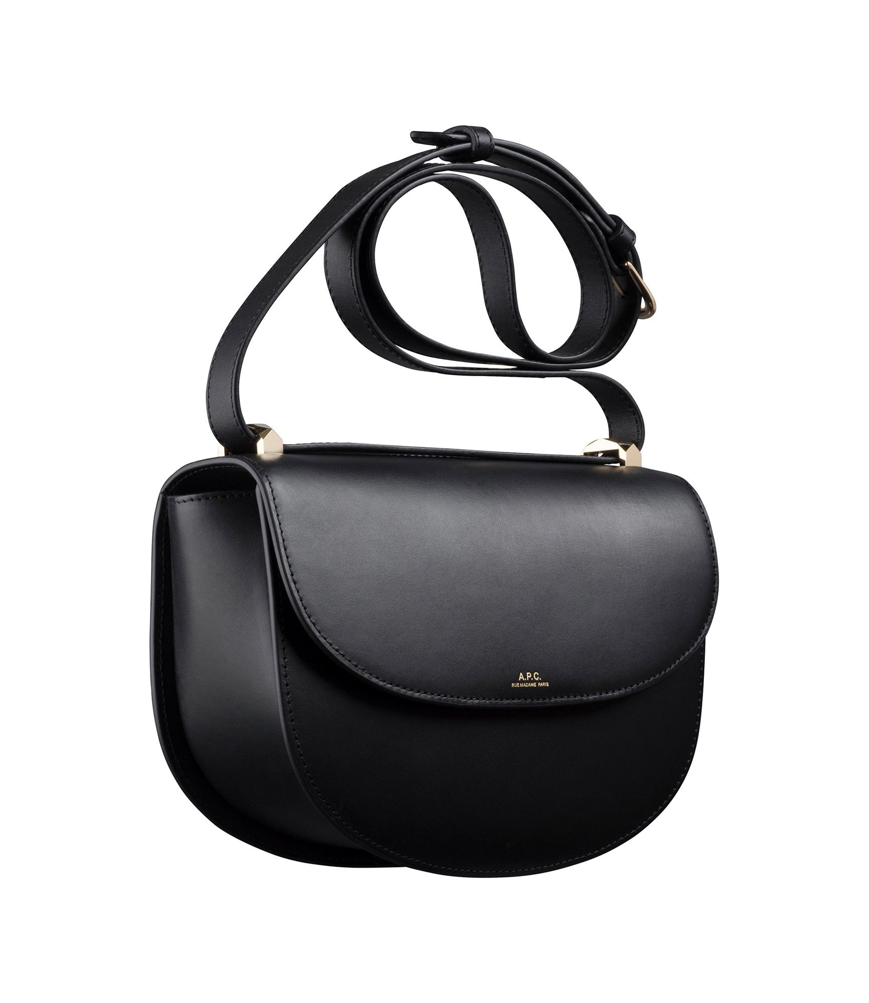 A.P.C. Black Geneve Bag