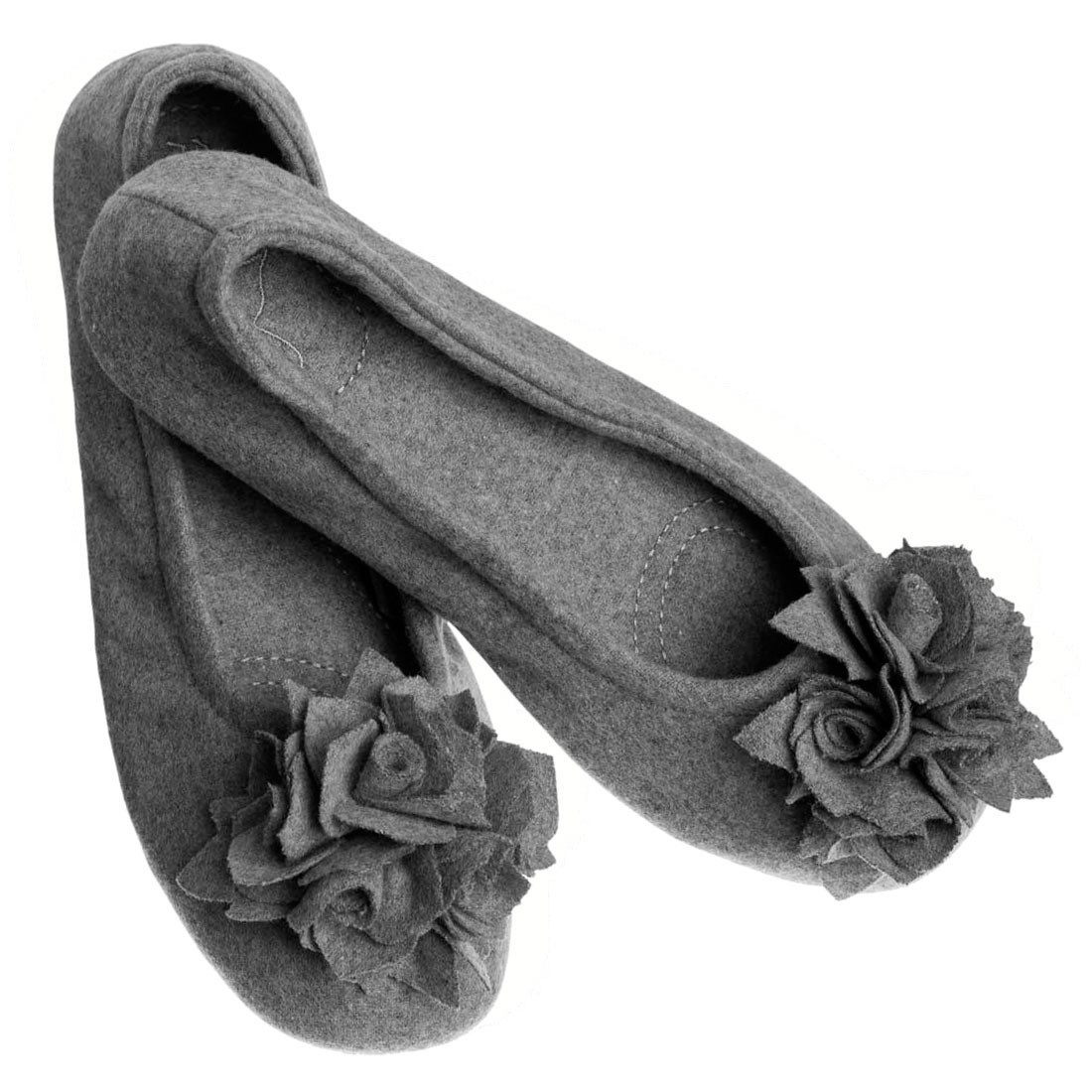 Pampuschen Gravel Grace Wool Slipper