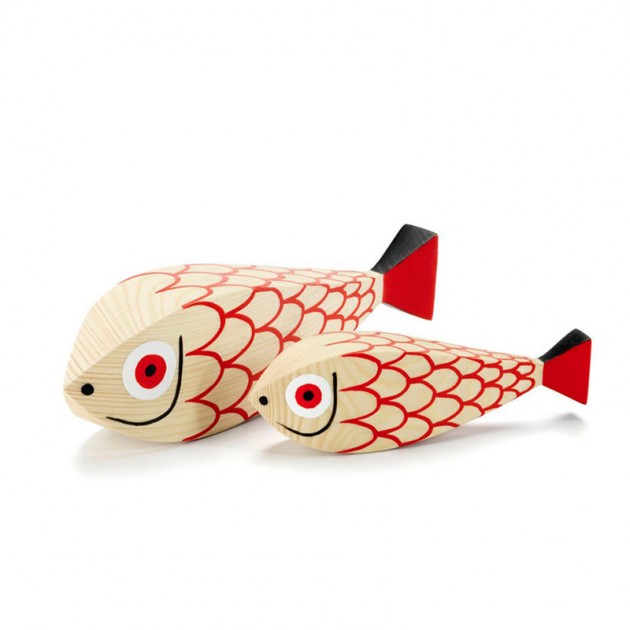 Vitra Mother Fish and Child Fish Wooden Doll