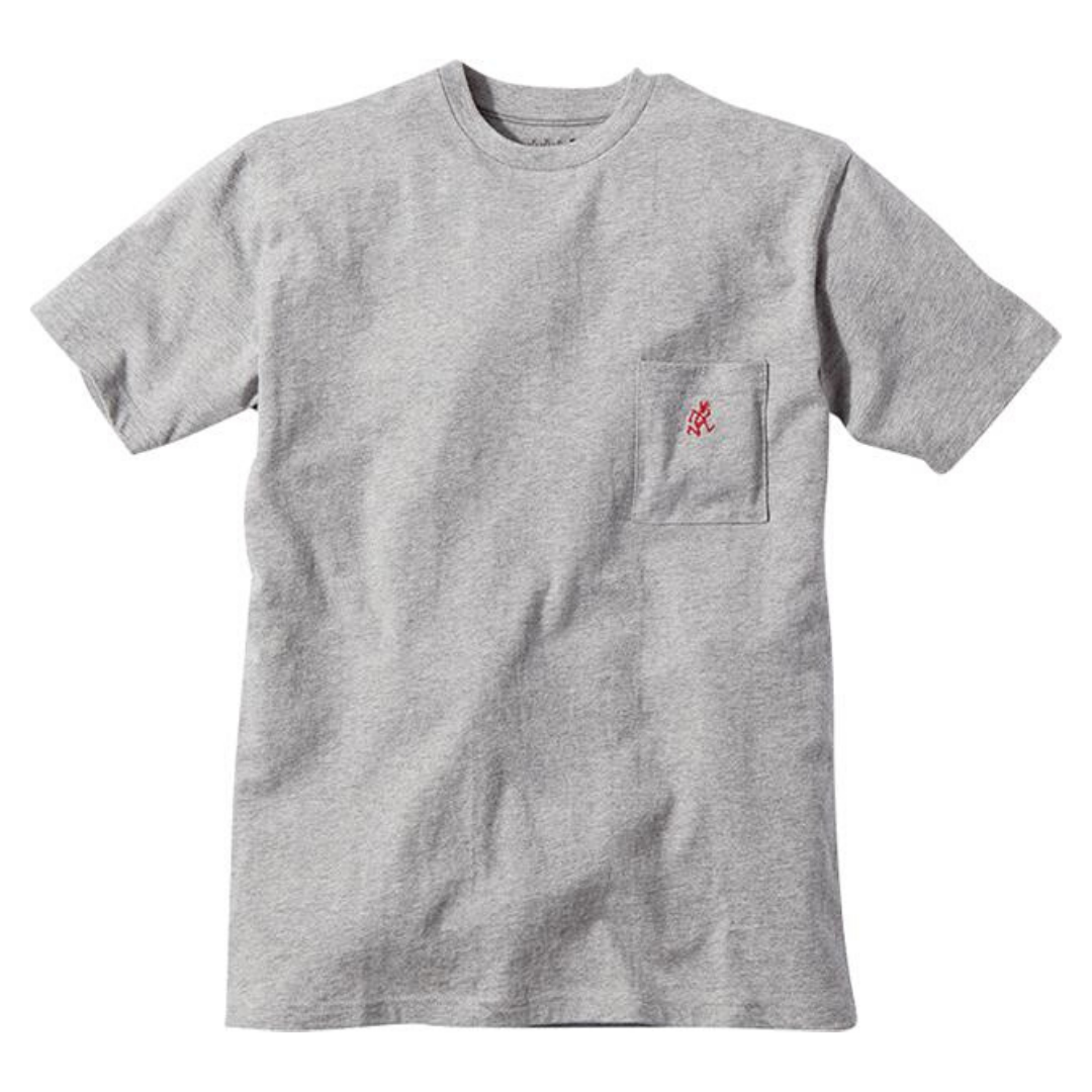 Gramicci Heather Grey One Point Tee