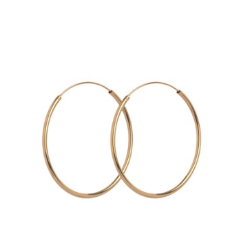 pernille-corydon-4cm-gold-plain-hoops