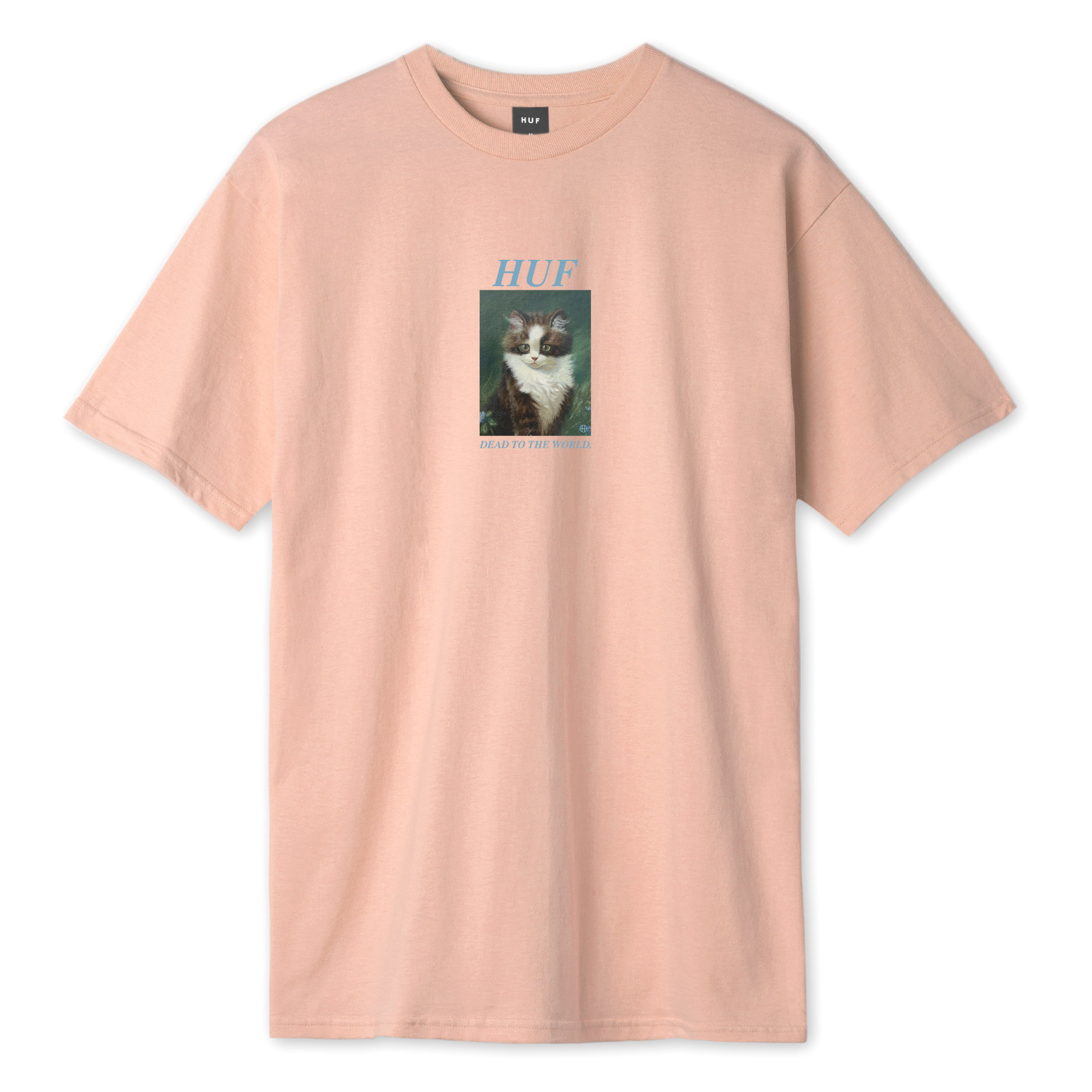 HUF Lost Tee - Coral Pink