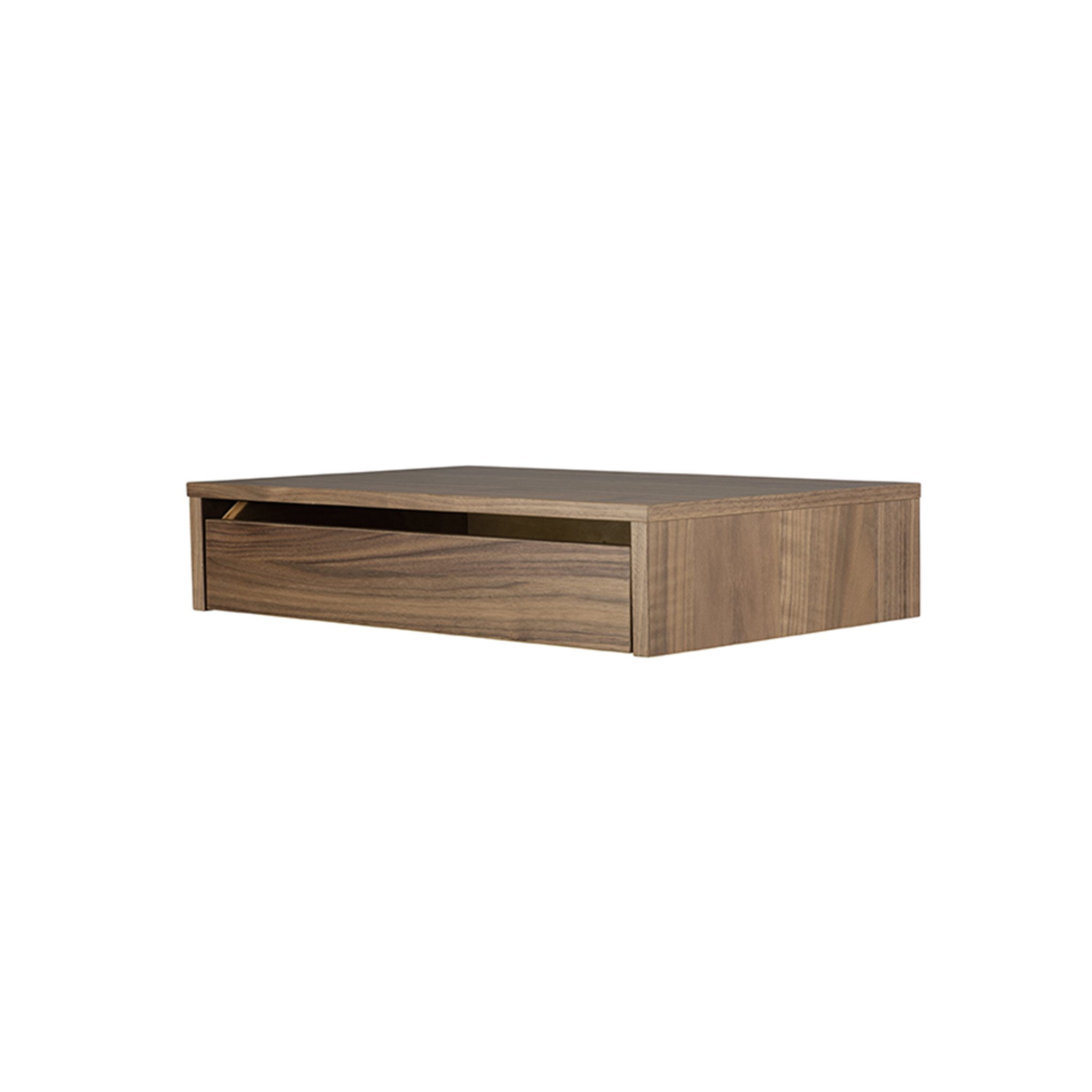 Maze Walnut Shelf with Pythagorean Box 