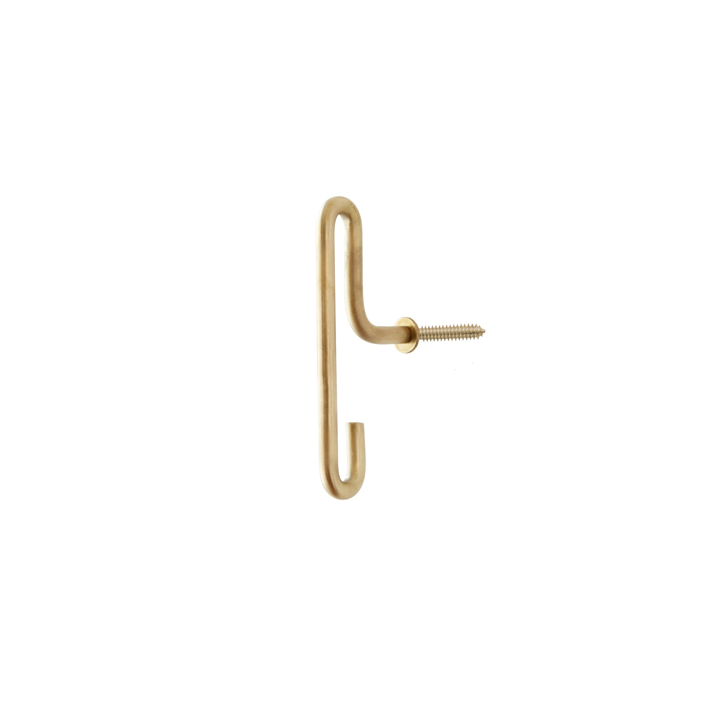 Moebe Set of 2 Small Brass Wall Hooks