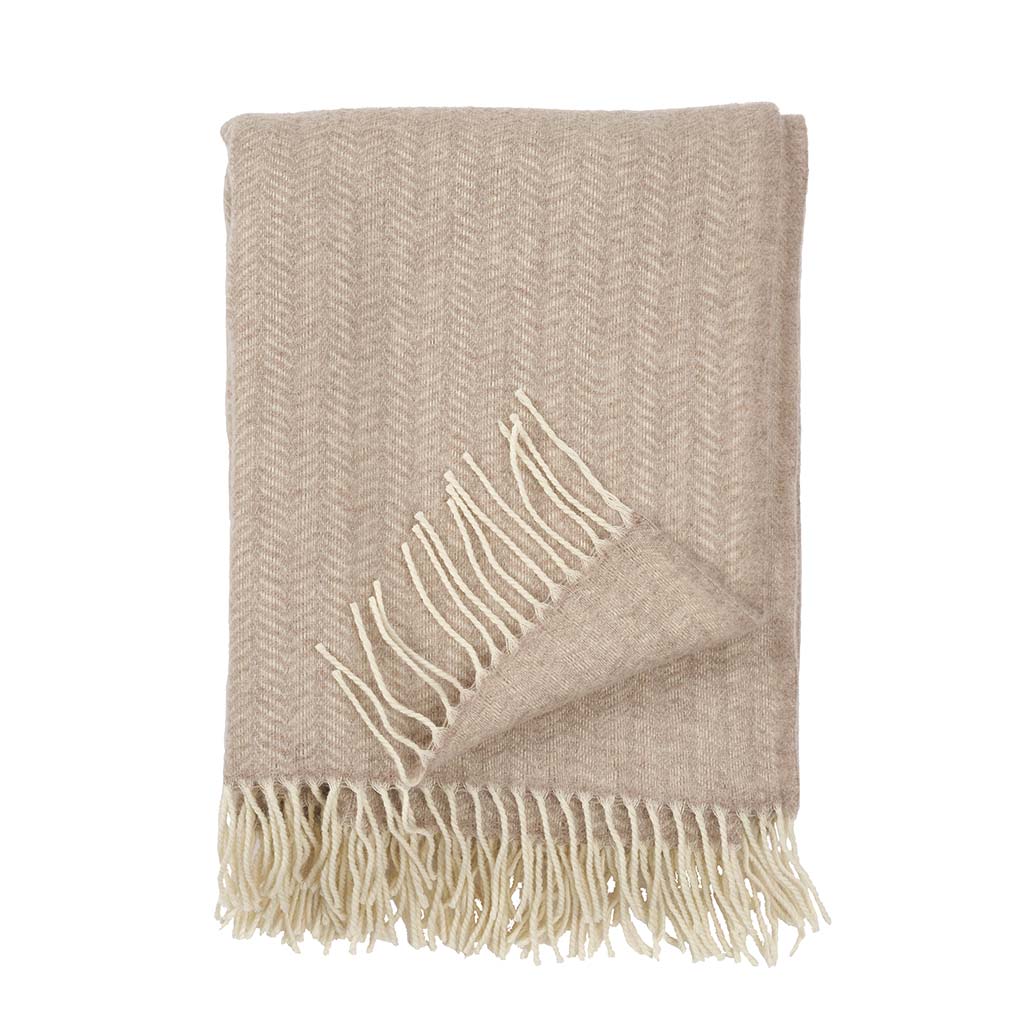 klippan-yllefabrik-130-x-180cm-beige-melange-tippy-cashmere-merino-wool-plaid