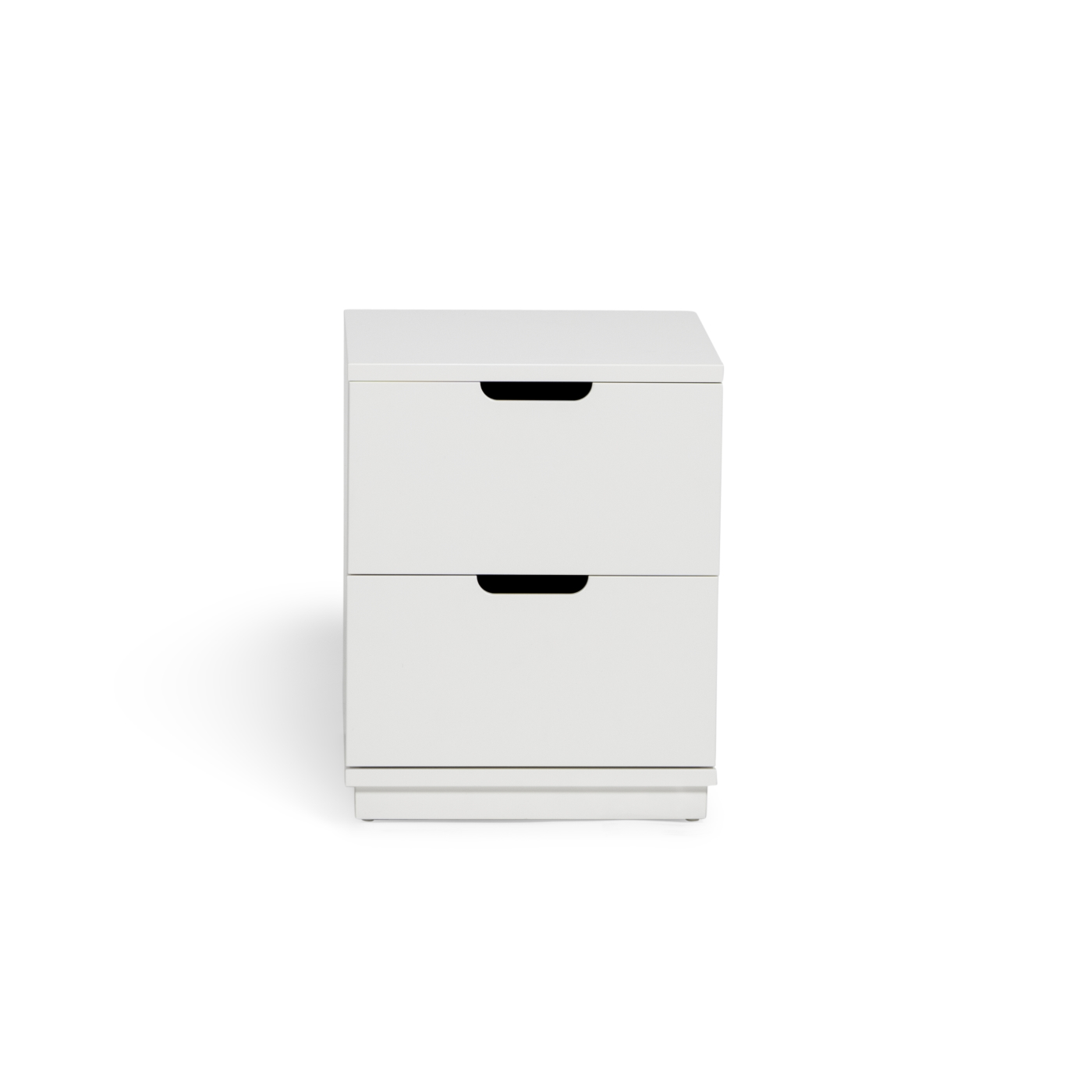 Mavis Small White Aoko Bedside Table