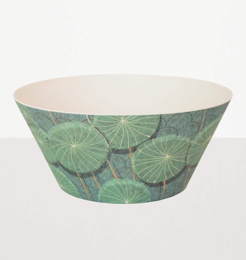 Urban Nature Culture Nymphaea Bamboo Salad Bowl