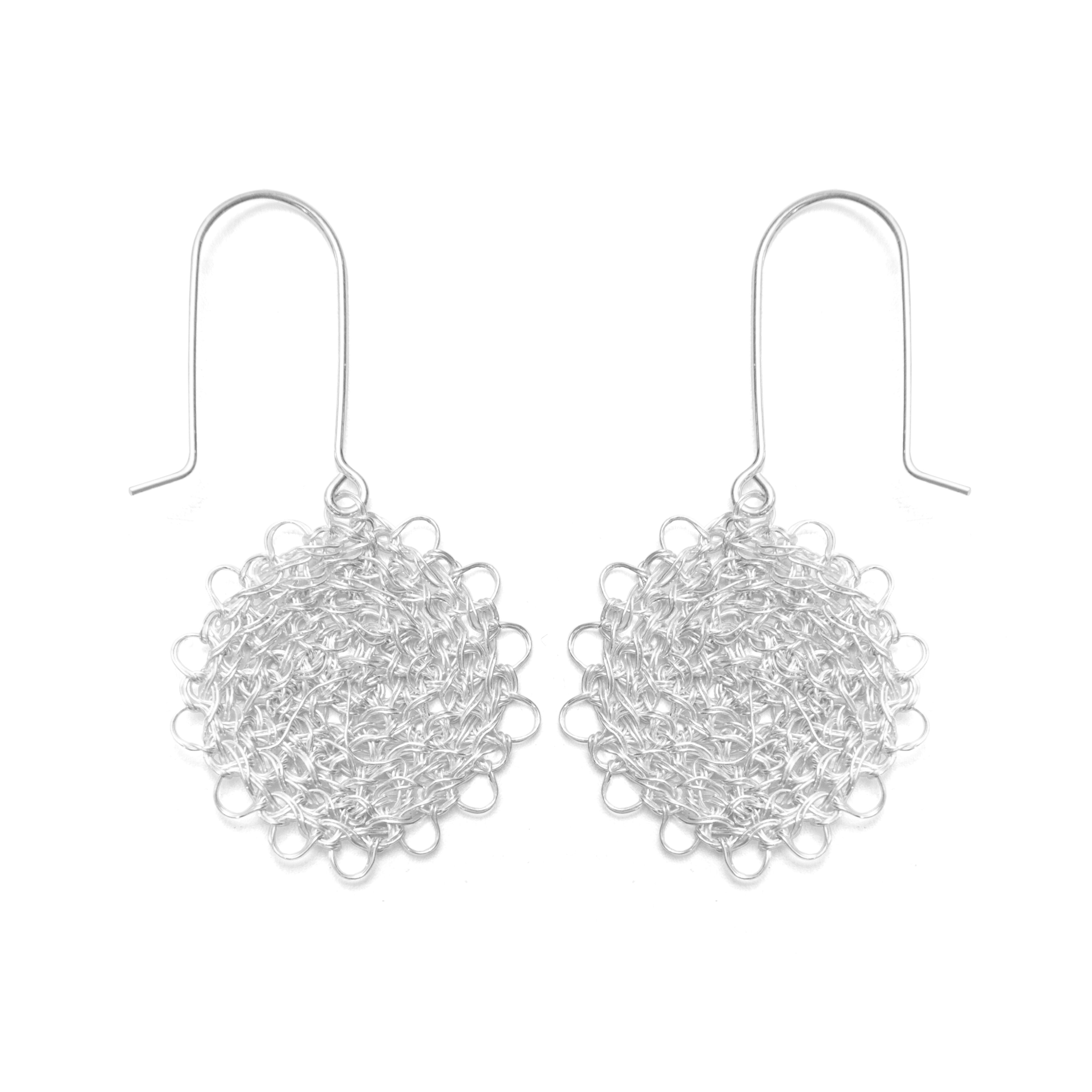 Just Trade  Silver Marisol Earrings - Small