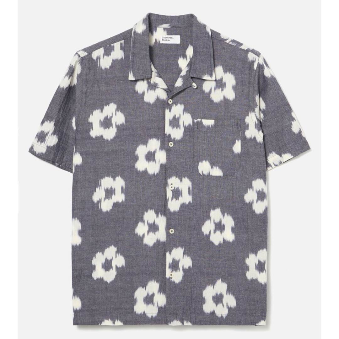 Universal Works Road Shirt - Ikat Flower