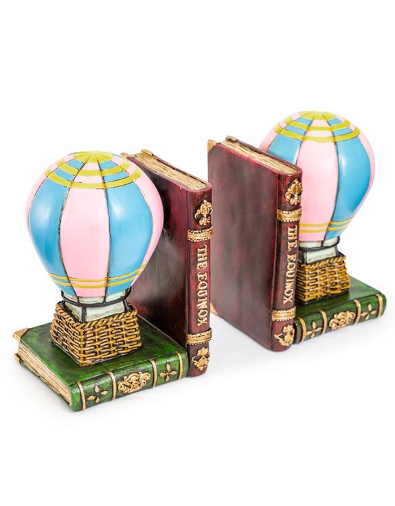 MOR Interiors Hot Air Balloon Bookends