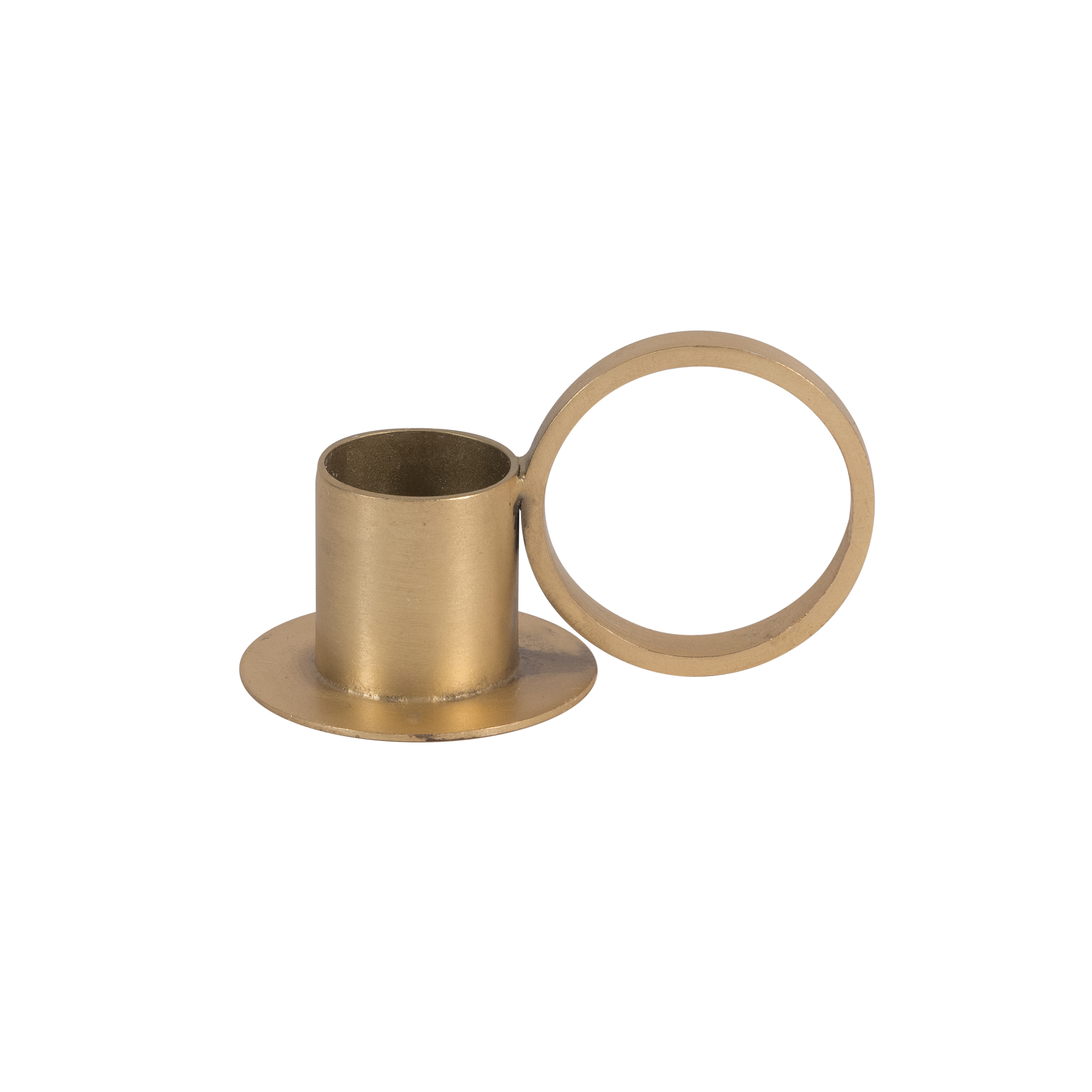 Urban Nature Culture Gold Circle Candle Holder - sustainable