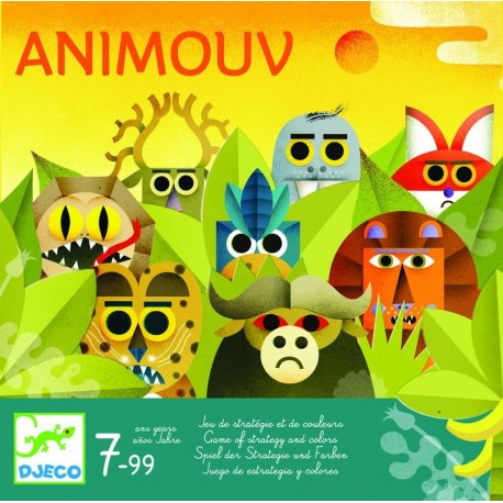 Djeco  Animouv - Game of strategy and colors