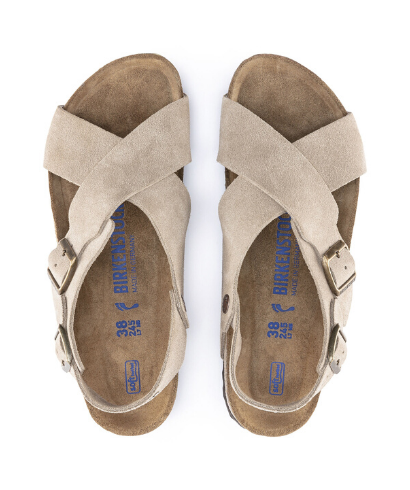 tulum soft footbed suede leather