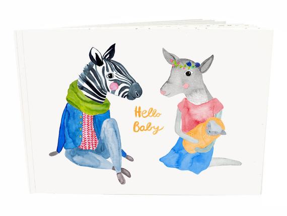 Frau Ottilie Hello Baby for Two Mothers Baby Diary german