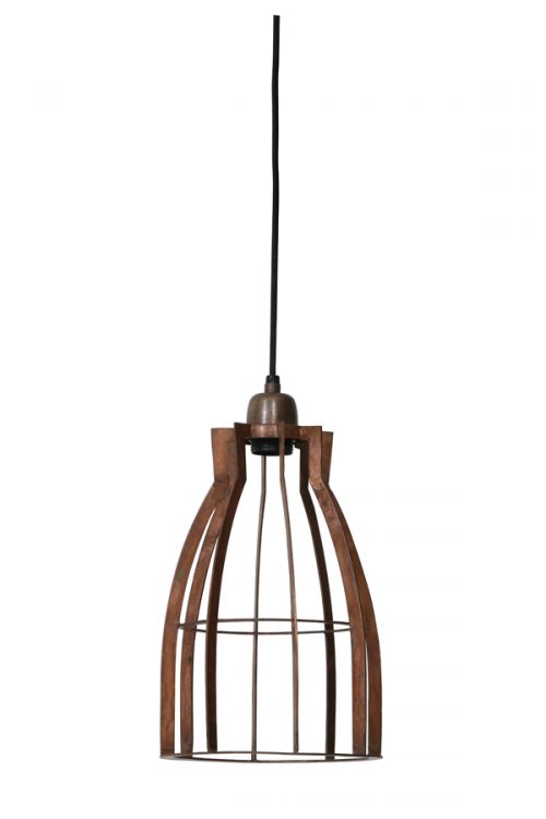 Light & Living Copper Metal Ceiling Lamp