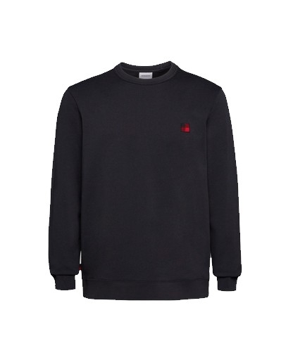 Trouva: Luxury Small Logo Crew Neck Sweatshirt Black