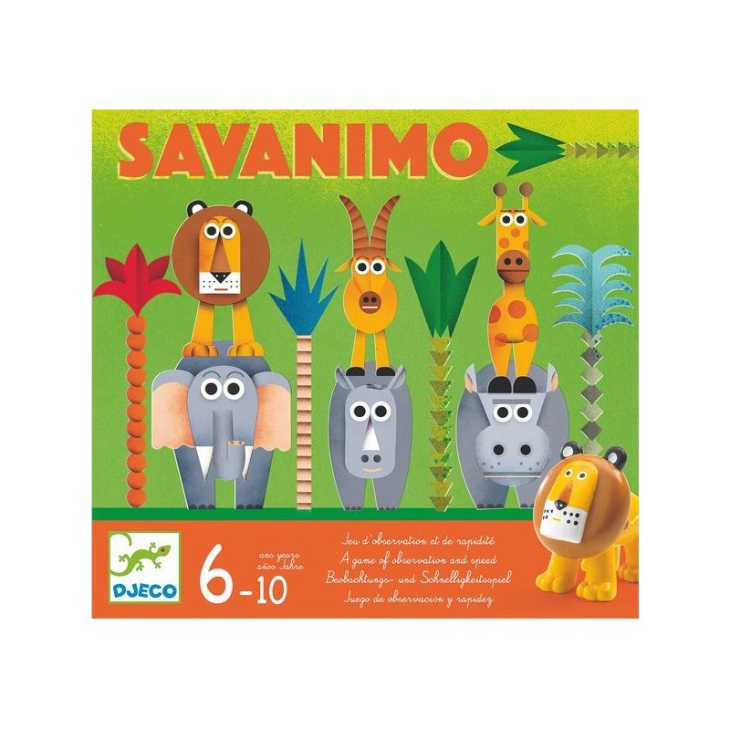 Djeco  Savanimo Game of Observation and Speed