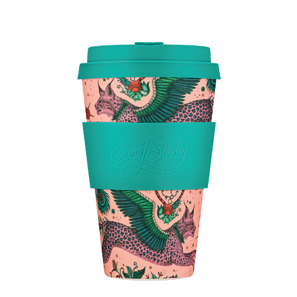 Ecoffee Cup Emma J Shipley Cup Lynx 400 ml