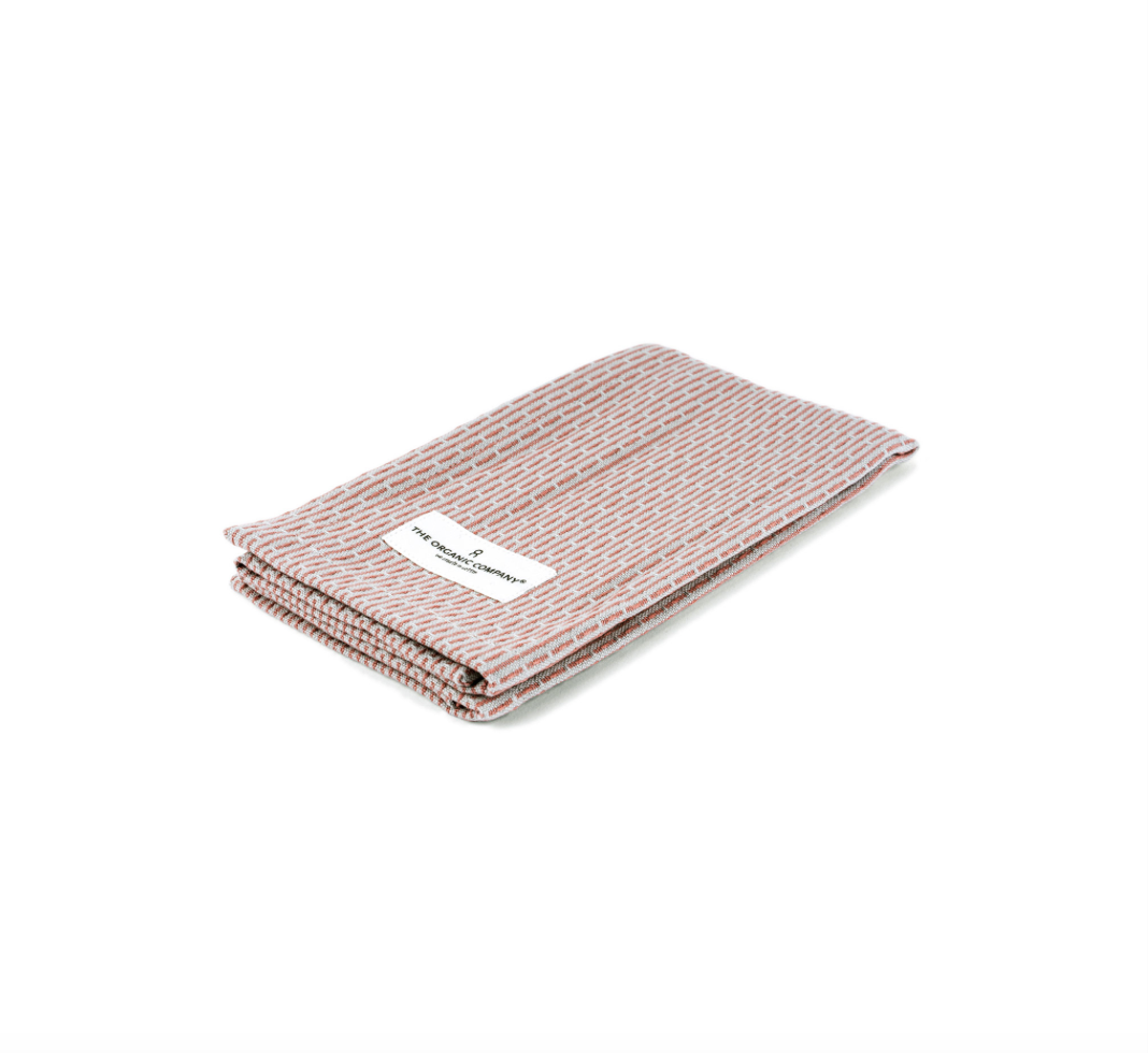 The Organic Company Kitchen & Wash Cloth,Stone Rose