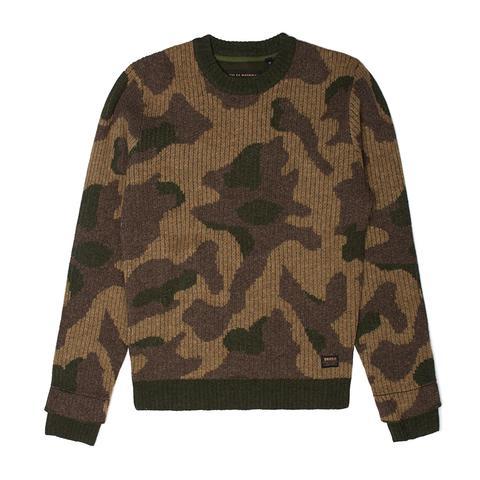 Trouva: Camo Crew Wool Sweater