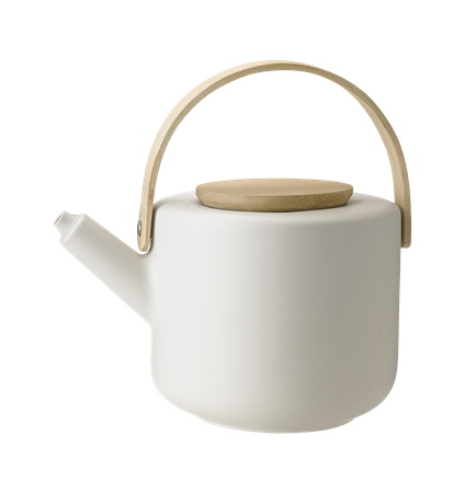 Stelton 1.25L Sand Colored Theo Teapot