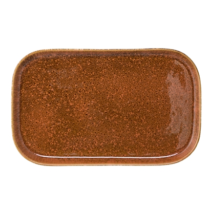 Bloomingville Tray, Orange, Stoneware