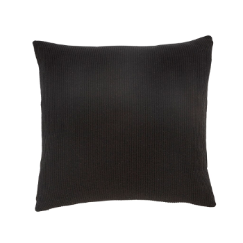 Hubsch Cushion 50x50cm in black cotton Padding included.