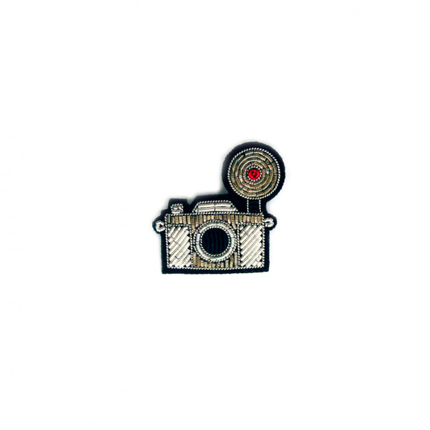 Macon & Lesquoy Camera Brooch