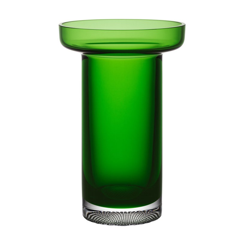 Kosta Boda  Limelight Rose Vase Apple Green