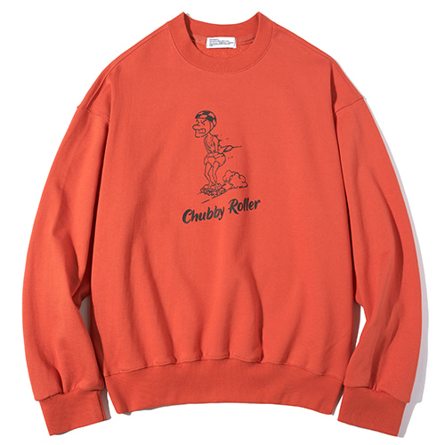 Partimento Orange Chubby Roller Sweatshirt