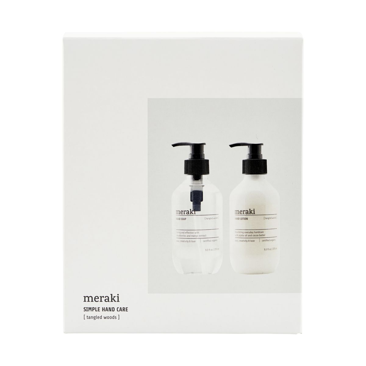 Meraki Hand Care Gift Box Tangled Wood Set of 2