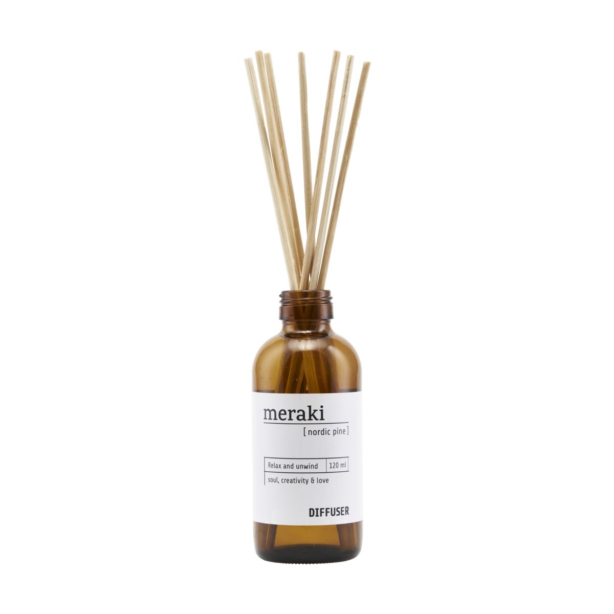 Meraki Natural Nordic Pine Essential Oil Reed Diffuser