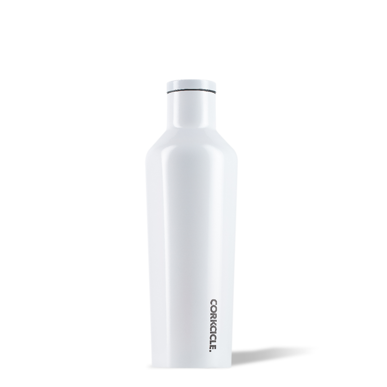 Corkcicle 0.47L Modernist White Dipped Canteen Thermos Bottle