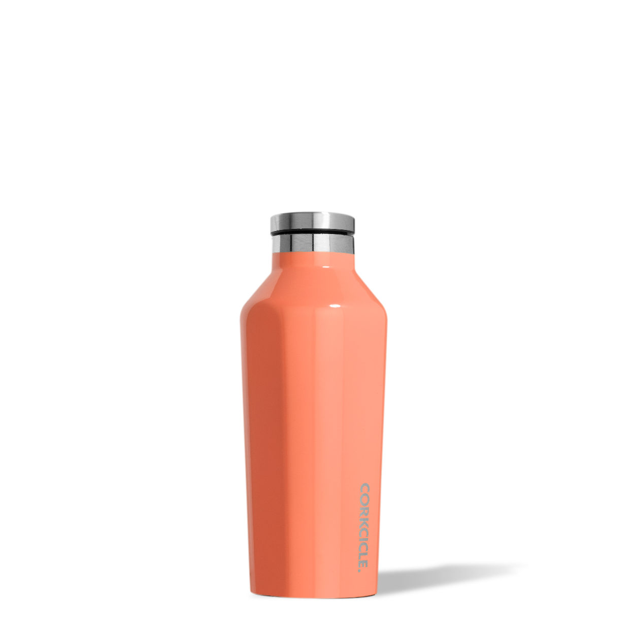 Corkcicle 0.26L Glossy Peach Echo Canteen Thermos Bottle