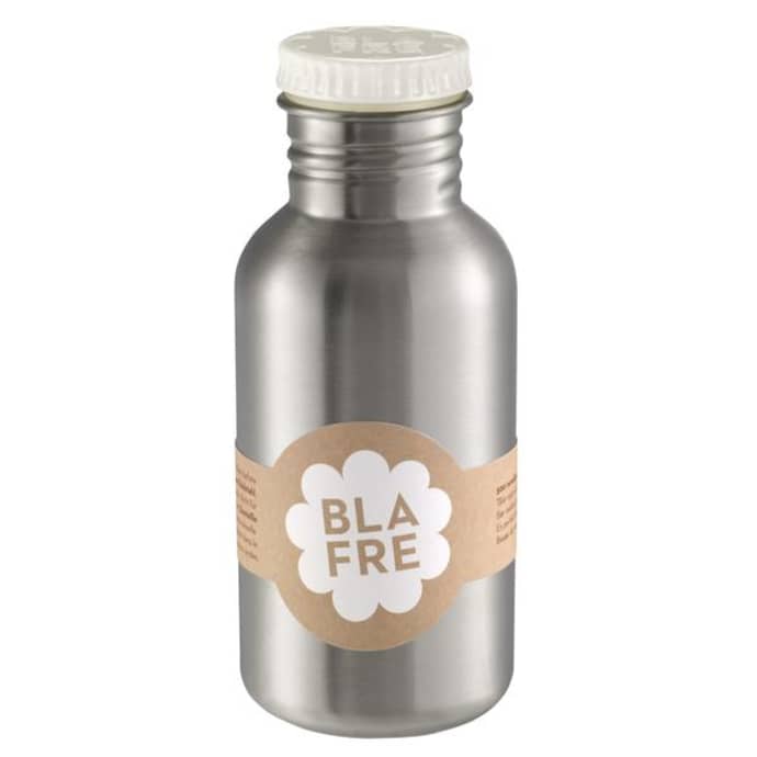 BLAFRE 500ml White Stainless Steel Bottle