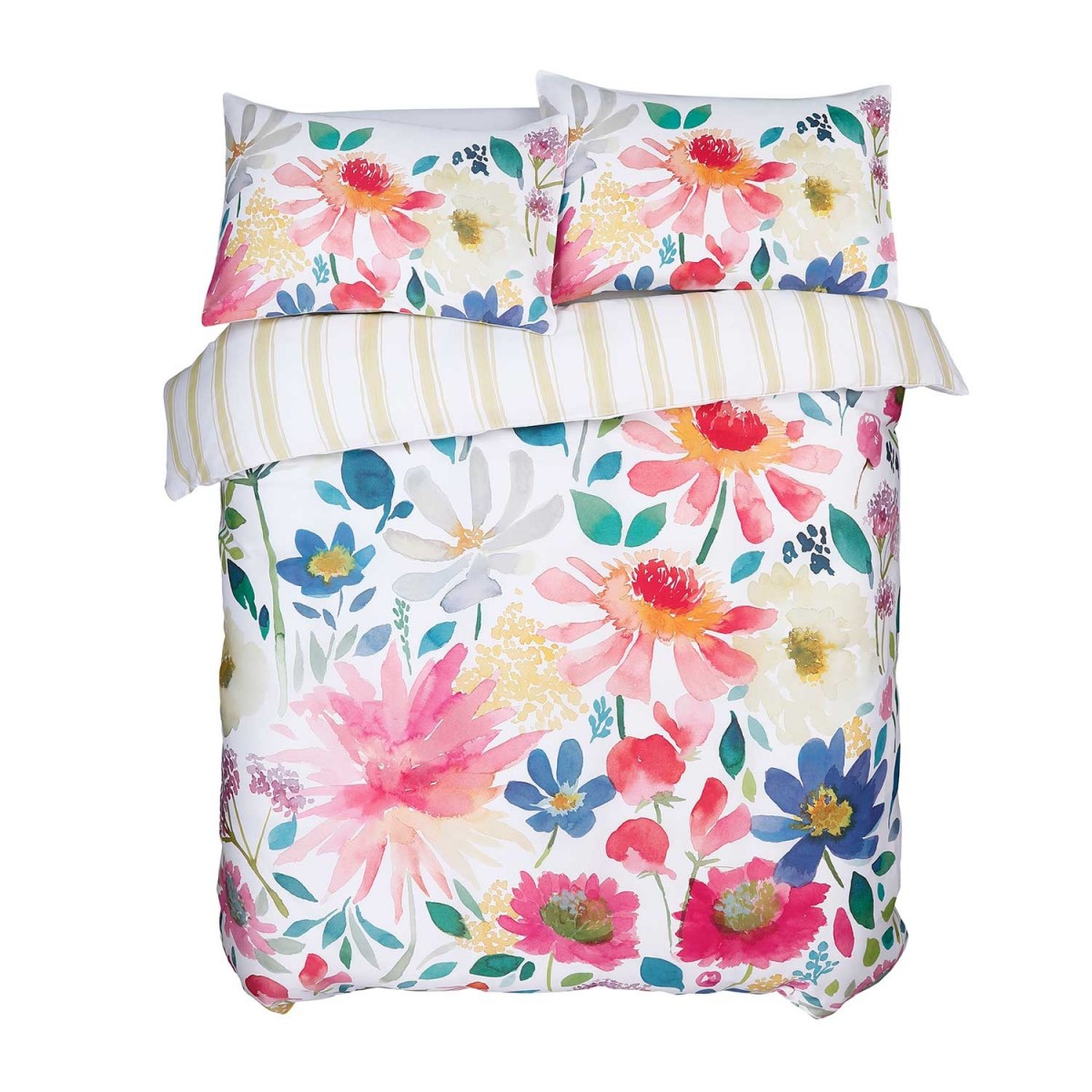 Bluebellgray King Size Zinnia Duvet and Pillowcase Set