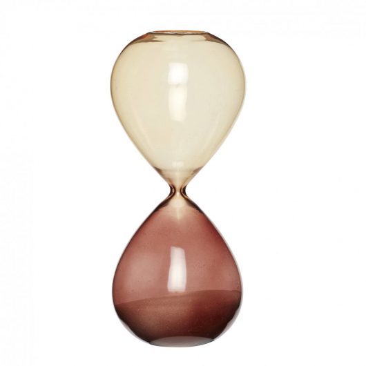 Hubsch Brown Hourglass