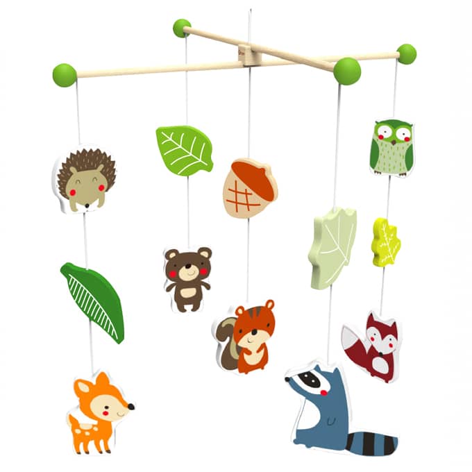 Classic World Forest Crib Mobile