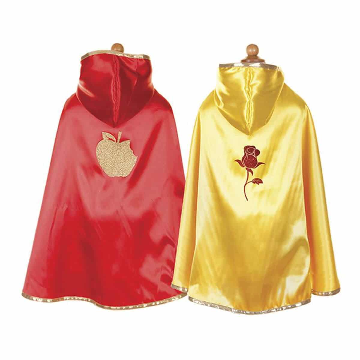 great pretenders Reversible Cape Snow White and Bella Costume for 4-6 Years Kids