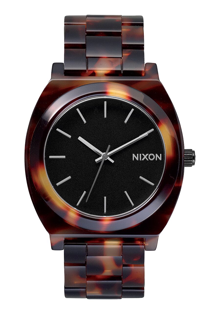 Nixon Tortoise Time Teller Acetate Watch