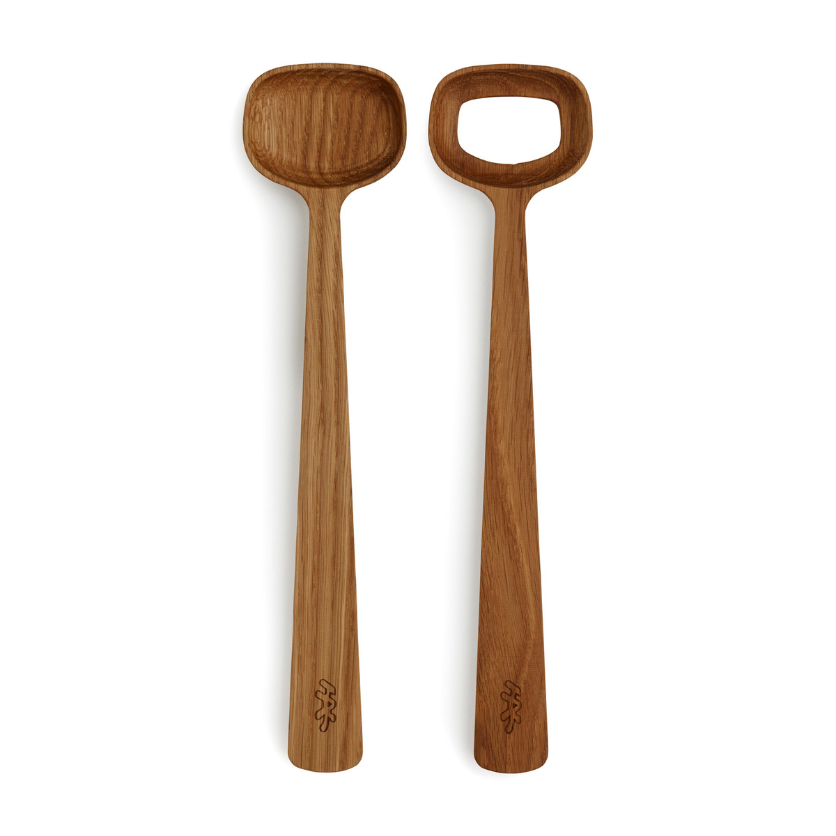 Rosendahl Hammershøi Oak Salad Serving Set