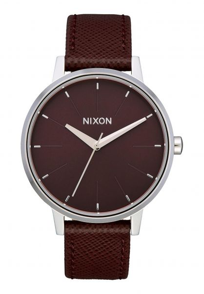 Nixon Port Kensington Leather Watch