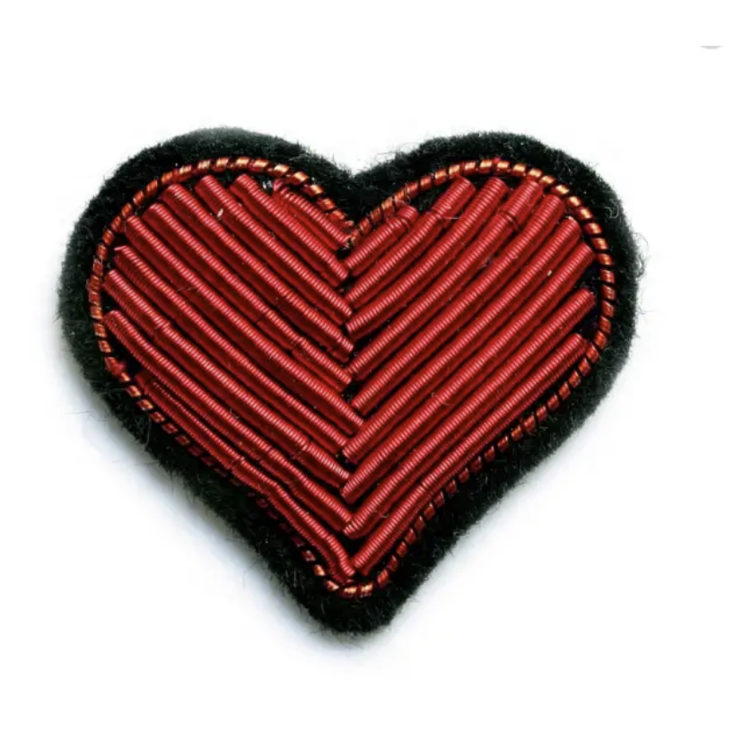 Macon & Lesquoy Heart Brooch