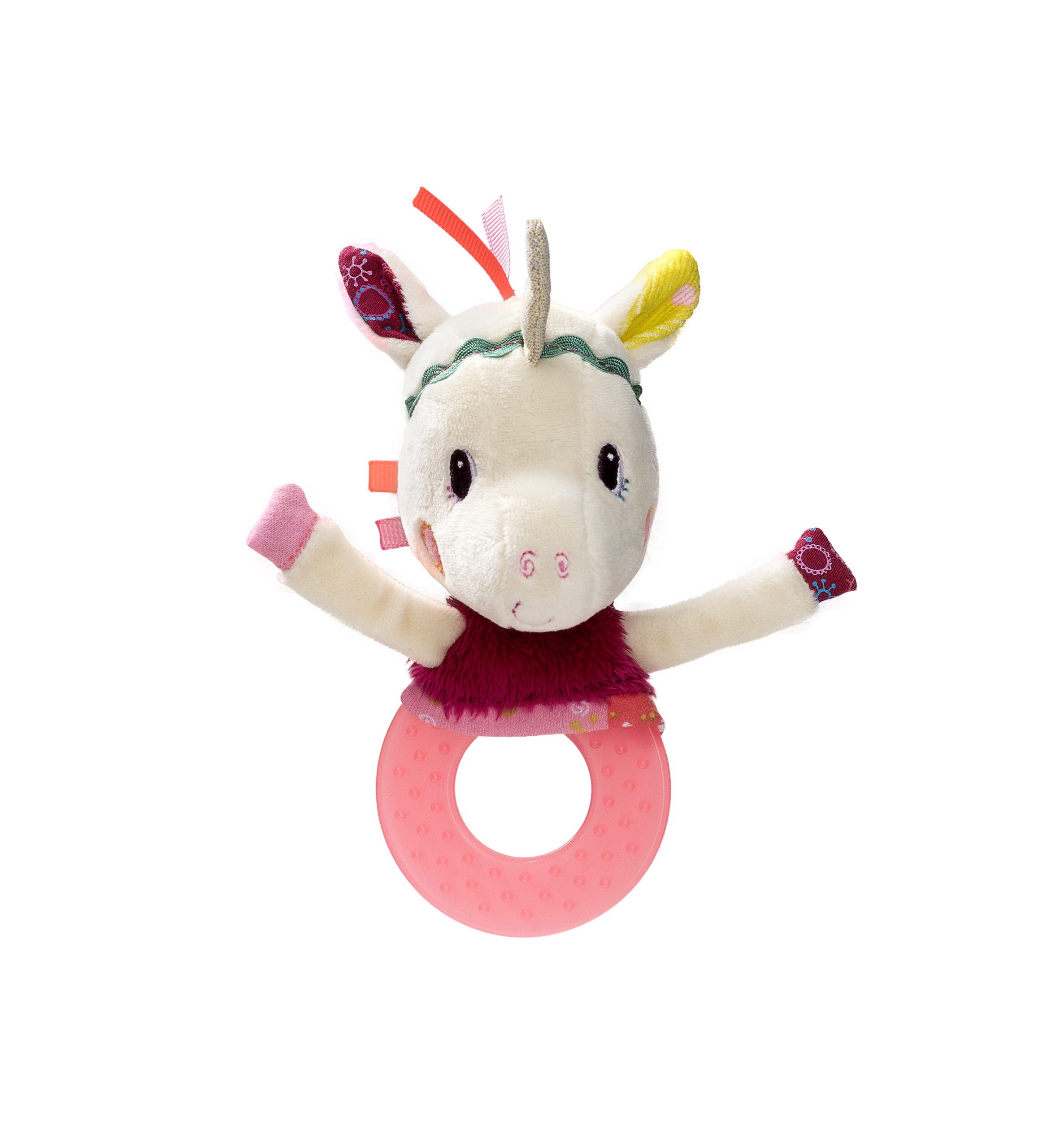 Lilliputiens Louise Teething Rattle Toy