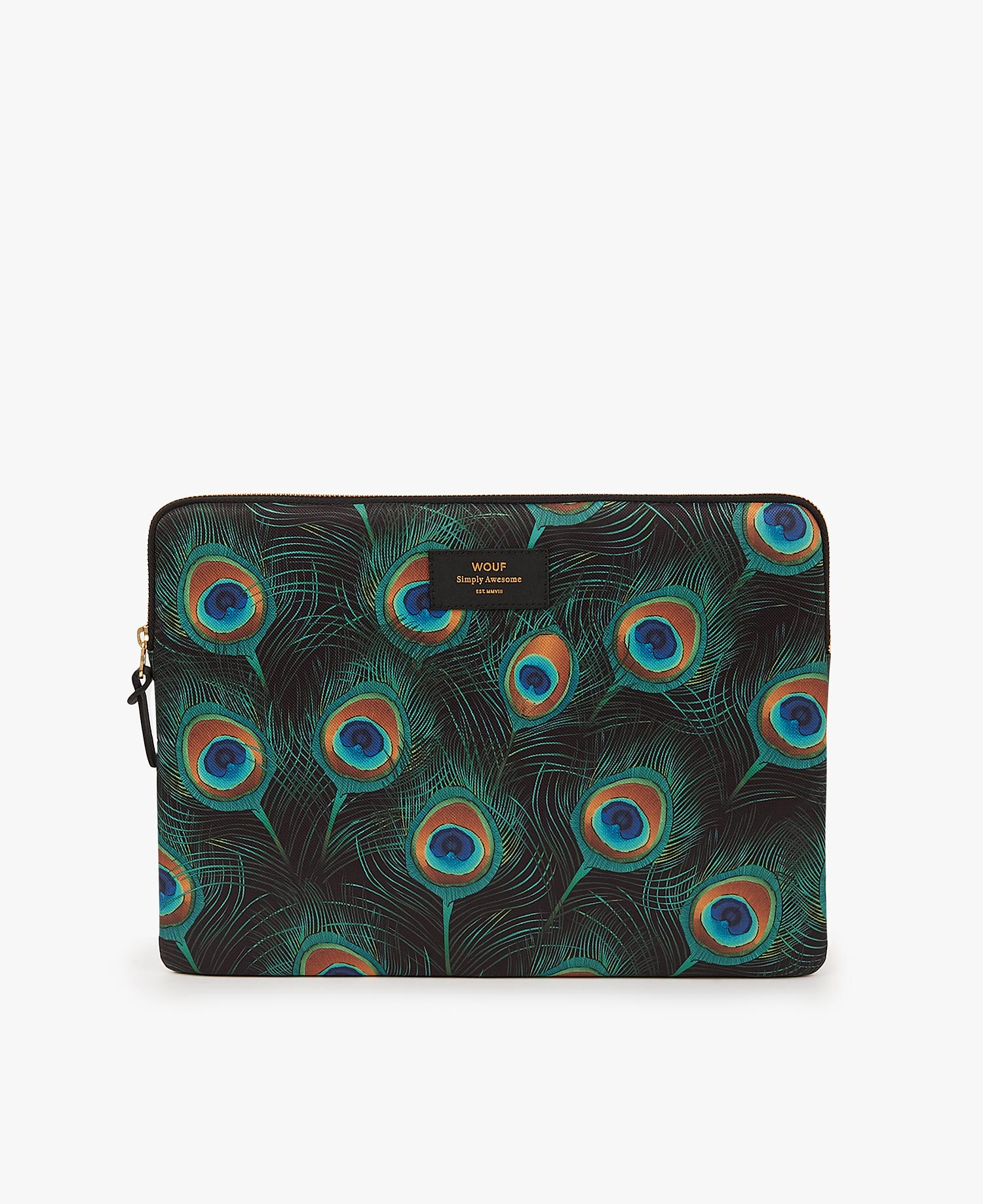 Wouf 13 inch Peacock Laptop Sleeve