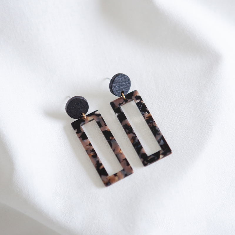 Studio Noknok Earrings Black 05