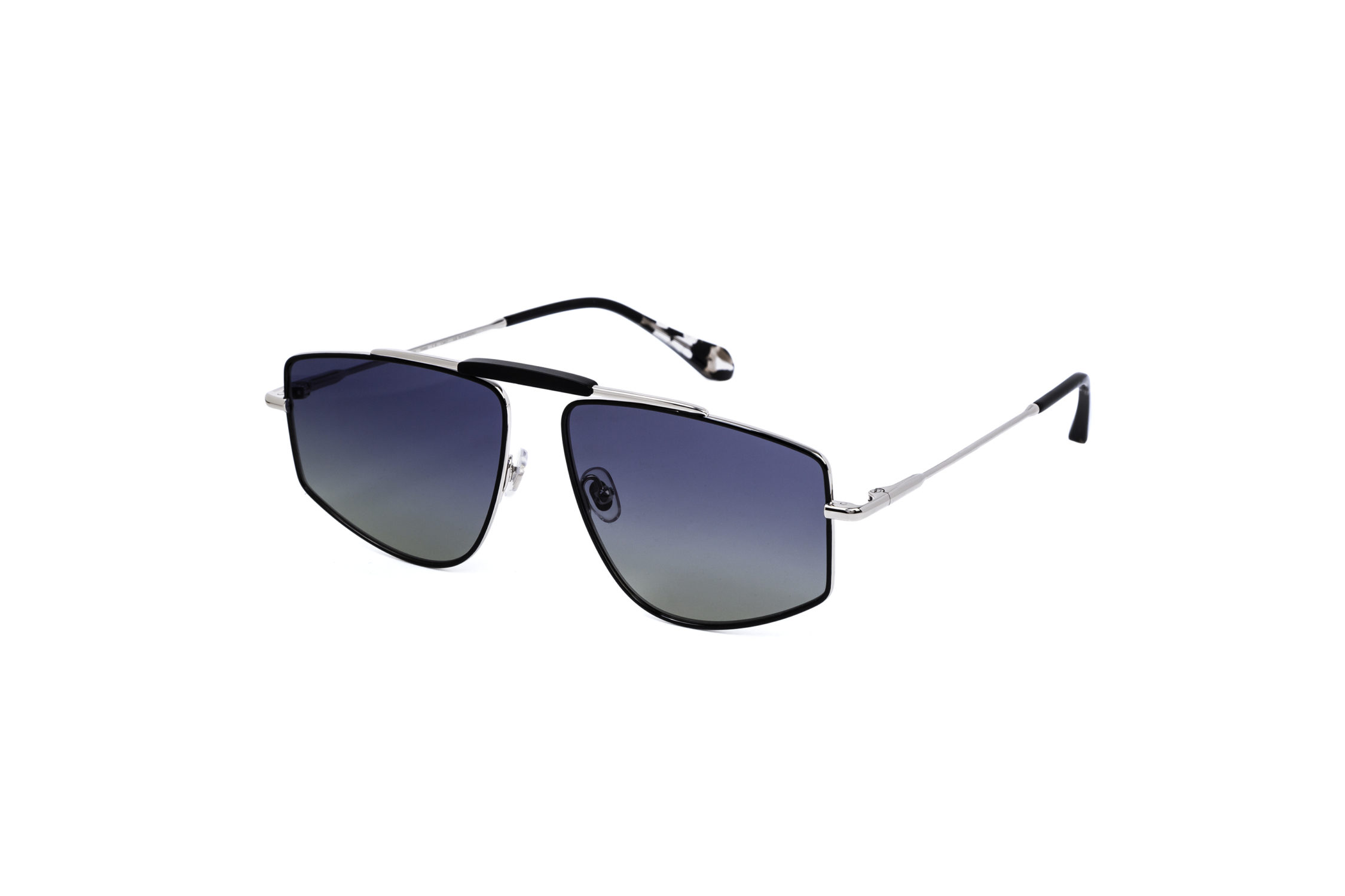 GIGI Studios Black Silver Jaguar Sunglasses