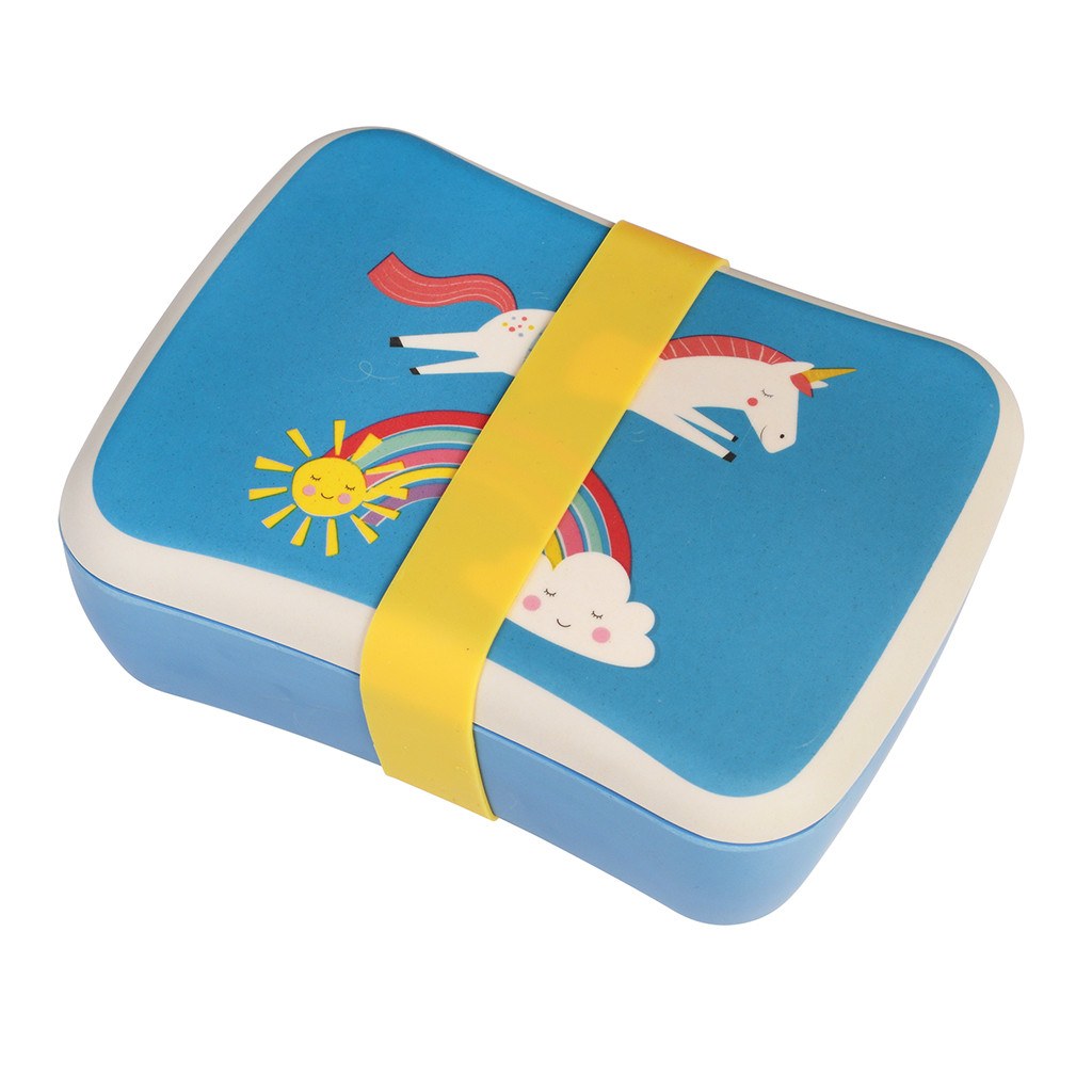 Rex Intl Magical Unicorn Bamboo Lunch Box