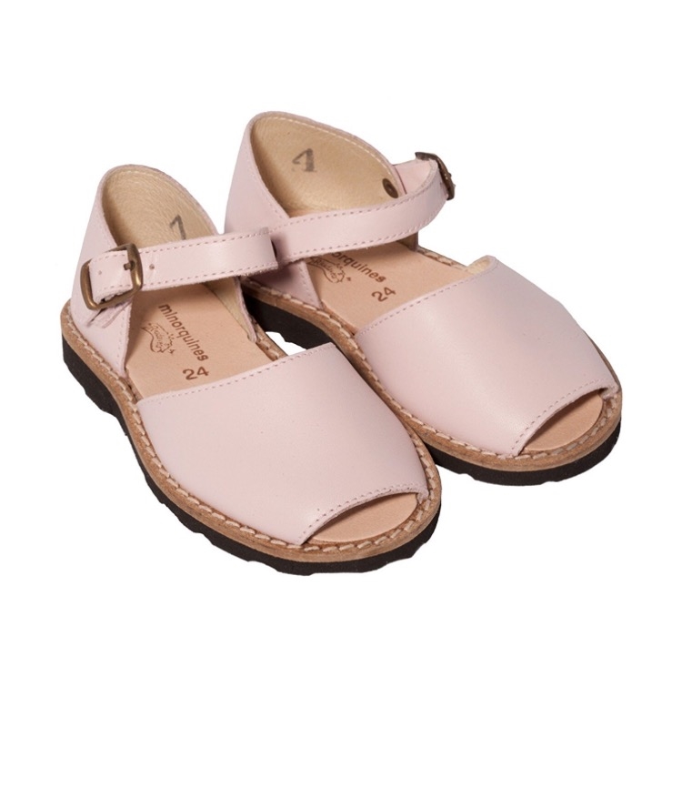 Minorquines Pink Frailera Sandal